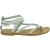 Sandales spartiates en cuir blanc pour femme - Fabriquées à la main en Italie