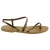 Sandalias de tira de piel color bronce para mujer – Hechas a mano en Italia